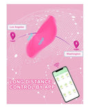 Vibrador para panty| estimulador de vagina y clitoris |  inalámbrico con app 12 modos y cargador usb