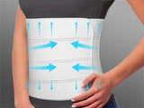 Faja Abdominal de soporte de 12" | 3 paneles para recuperación post quirúrgica | cinturón de soporte de compresión para hernia, cesárea, abdominoplastia
