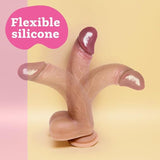 Consolador grande | Dildo | realista de silicona de 8.7 pulgadas de largo| Juguetes para adultos con fuerte ventosa