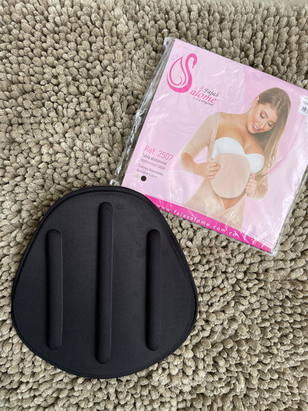 TABLA ABDOMINAL SALOME FORMA DE PERA CON MARCACIÓN ABDOMINAL. (no incluye faja)