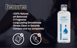 UTBT Lubricantes personales a base de agua ensación natural para mujeres, hombres y pareja