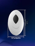 plug Anal de silicona color negro con control| 10 modos vibración