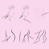 Discreet Mini bala vibrador de lápiz labial