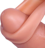 Consolador | Dildo  | realista de silicona 8" pulgadas con prepucio móvil