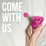Satisfyer Pro 2 Modern Blossom Vibrator Sex Toy | Rosa vibrador de succión
