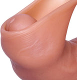Consolador | Dildo  | realista de silicona 8" pulgadas con prepucio móvil