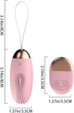 Vibrador de bala con control remoto para punto G| huevo vibrador de clítoris con 10 modos de vibración|