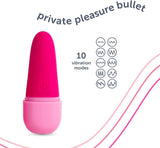 plusOne Vibrador de bala de placer en secreto lápiz labial