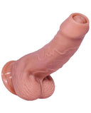 Consolador | Dildo  | realista de silicona 8" pulgadas con prepucio móvil