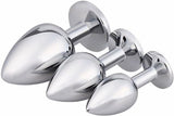 plugs Anales con gema rosada