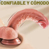 Consolador | Dildo | realista de silicona de 7.3 pulgadas de largo|