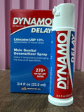 Dynamo Delay Spray retardante para hombres – 13% lidocaína anestésica para ayudarte a durar más tiempo en la cama