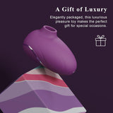 Vibrador con succión para mujer