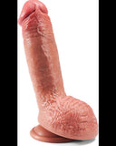 Dildo consolador realista  juguete para mujer de 7.8 pulgadas con silicona de doble capa