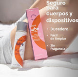 plusOne Hybrid Glide - Lubricante personal de silicona, lubricante a base de agua, 4 onzas líquidas