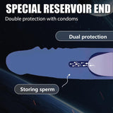 Extensor | Funda de pene de silicona reutilizable para agrandamiento con anillo de testículos