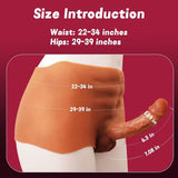 Consolador portatil | Boxer con Dildo  | 7.3" pulgadas de largo