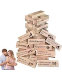 Juego de torre para adultos, 48 piezas en español