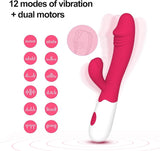 Vibrador con estimulador  | Usb