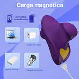 Vibrador de succión| estimulador de vagina y clitoris |  10 modos de succión, carga magnética