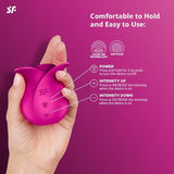 Satisfyer Pro 2 Modern Blossom Vibrator Sex Toy | Rosa vibrador de succión