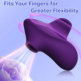 Vibrador de succión| estimulador de vagina y clitoris |  10 modos de succión, carga magnética
