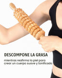 Maderoterapia | Rodillo mazorca 12 granos | masajeador descompone la grasa