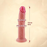 Consolador | Dildo | realista de silicona de 6 pulgadas | Juguetes para adultos