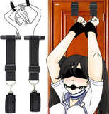 BDSM |Kit Accesorio de columpio para colgar en la puerta | color negro