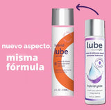 plusOne Hybrid Glide - Lubricante personal de silicona, lubricante a base de agua, 4 onzas líquidas