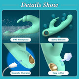 Vibrador de punto g de conejo