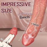 Consolador | Dildo | realista de silicona de 6 pulgadas | Juguetes para adultos con fuerte ventosa