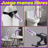 Dildo realista jelly  transparente 8"