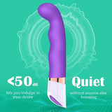Vibrador de punto G, punta curvada  |