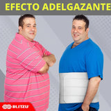 Faja Abdominal de soporte de 12" | 3 paneles para recuperación post quirúrgica | cinturón de soporte de compresión para hernia, cesárea, abdominoplastia