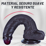 Consolador grande Negro | Dildo extra grueso | realista de silicona de 13.6" pulgadas de largo