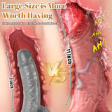 Consolador grande | Dildo extra grueso | realista de silicona de 11" pulgadas de largo