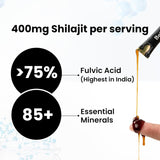 Palitos de Shilajit puras del Himalaya para hombres