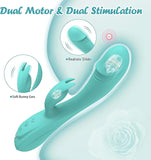 Juguete con vibrador de punto G realista, 7 modos de vibración de 8.4 pulgadas| Morado