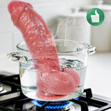 Consolador grande | Dildo extra grueso 8” | realista de silicona de 11" pulgadas de largo
