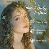 Perfume con feromonas para el cabello y cuerpo aroma a vainilla