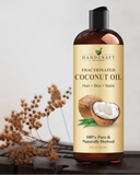 Aceite para masaje de coco fraccionado 8oz | 100% puro