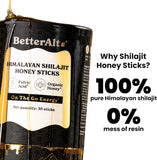 Palitos de Shilajit puras del Himalaya para hombres