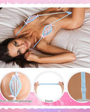 Bikini con tanga para mujer| conjunto de lencería Azul | Talla única