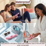 Vibrador | Juguete con vibrador de punto G realista, 12 modos de vibración| Rosado