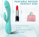 Juguete con vibrador de punto G realista, 7 modos de vibración de 8.4 pulgadas| Morado