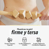 Maderoterapia | Rodillo  de cubos | masajeador descompone la grasa