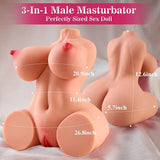 Muñeca realista 3D con textura | Masturbador masculino de 8lb| Juguete masculino |