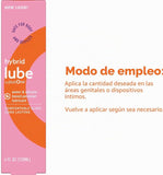 plusOne Hybrid Glide - Lubricante personal de silicona, lubricante a base de agua, 4 onzas líquidas