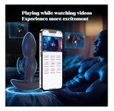 plug Anal de silicona | Estimulador de próstata | 10 modos de vibración con usb control y app